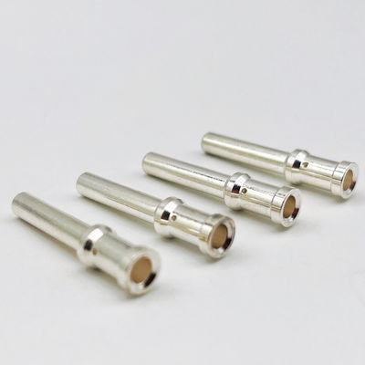 CNC máy quay máy móc chân tròn đồng chân liên lạc với vàng mạ điện năng