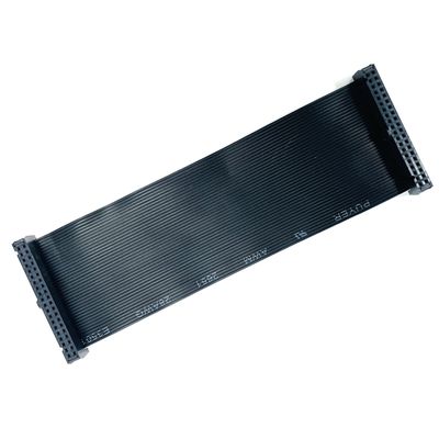 Đặt hàng tùy chỉnh 2.54mm Black Flat Cable 6 Pin - 64 Pin IDC Flat Ribbon Cable Assembly