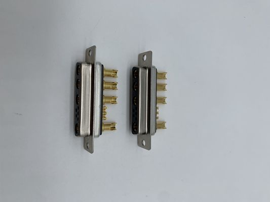 Động cơ D SUB Power Connector 9W4 nữ Solder đồng C3604 cho cáp