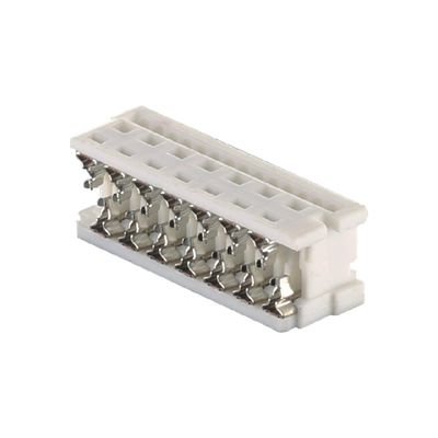 6 đến 24 Pin Ribbon Cable 2.54mm UL2651 White IDC Ribbon Cable Connectors