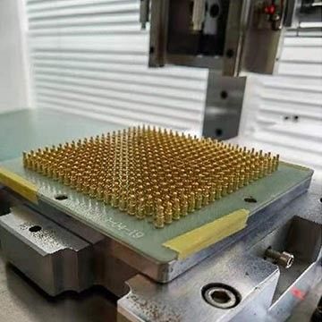 Spring Force Pogo Pin Connector với chiều cao làm việc 4,9mm Dip Type Pogo Pin
