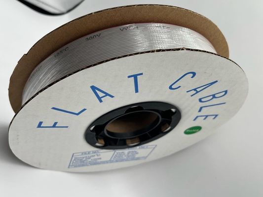 4 pin - 64 pin tùy chỉnh Cáp phẳng Xám Pitch 1.27mm Cáp ruy băng 76.5 M / cuộn