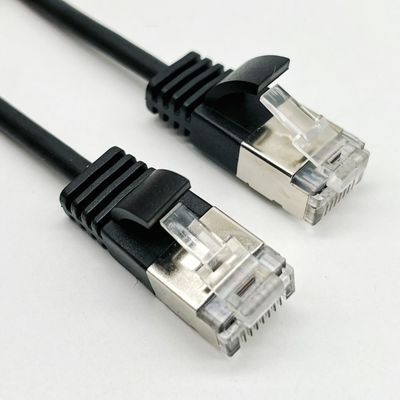 0.5m - 20m Đen RJ45 Cáp Ethernet Vòng Cáp Cat7 Patch tùy chỉnh