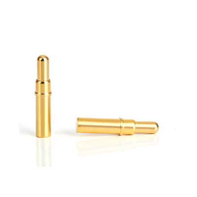 10.65mm đồng pin mùa xuân tải loại SMT kim vàng Pogo pin cho kết nối nhiệt độ