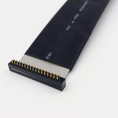 IDC Ribbon Flat Cable Assembly UL2651 28AWG với dây dẫn đồng nhựa
