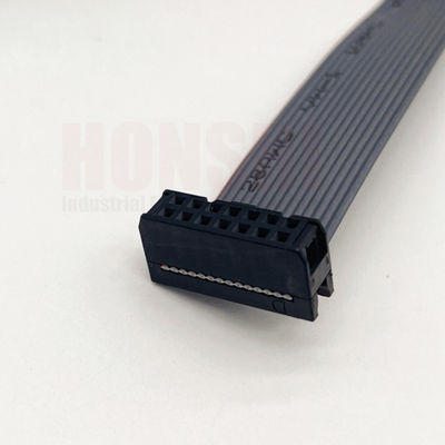 Cáp phẳng điện tử 2,54mm Pitch IDC Cáp băng phẳng kết nối màu sắc tùy chỉnh