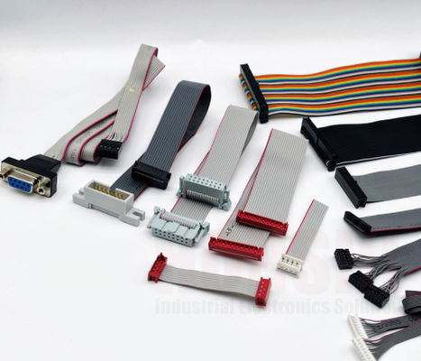 IDC Ribbon Flat Cable Assembly UL2651 28AWG với dây dẫn đồng nhựa