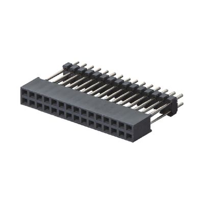 2.0mm Pitch hai hàng 180 độ Board To Board Connector nữ Pin Header Connector