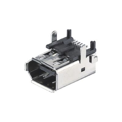 SM-6P Nam CN3 Máy chủ I / O kết nối IEEE 1394 Phụ nữ kết nối Loại hàn