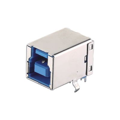 USB 2.0 / 3.0 Jack A Type Male Plug Connector Đồng / Phosphor Vàng vật liệu tiếp xúc