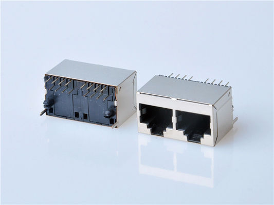 8p8c RJ45 Ethernet Connector 1x1 Cổng nữ RJ45 Jack không có nam châm