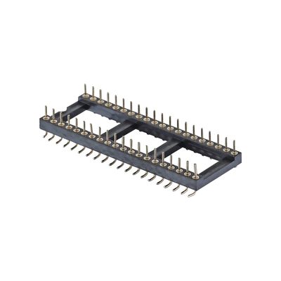 Đầu máy nữ 2.54mm H7.0mm Chiều dài 10.0mm thẳng 1-40Pin PCB Connector