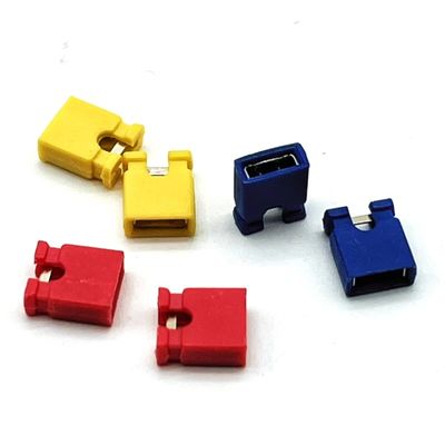 Chiếc xe ô tô Mini Jumper Connector Board to Board Female Socket 1.27mm 2mm 2.54mm Pitch Black Red Yellow với Ni Plating