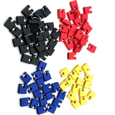 Chiếc xe ô tô Mini Jumper Connector Board to Board Female Socket 1.27mm 2mm 2.54mm Pitch Black Red Yellow với Ni Plating