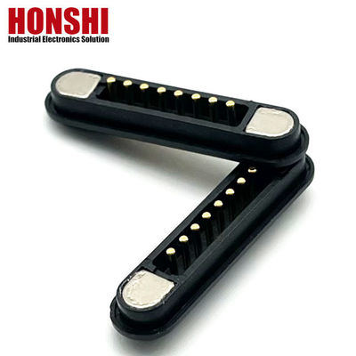 High Current Magnetic Pogo Pin Connector 1A 2A 3A 5A 10A Nạp mùa xuân