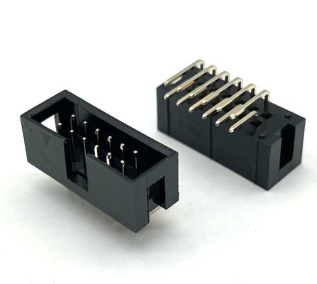 Đường góc phải hộp tiêu đề kết nối DIP PCB DC3 12 chân tiêu đề 2.54mm Pitch