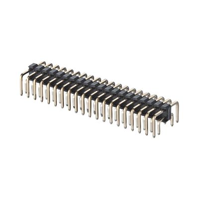 1.27mm Pitch Right Angle Board To Board Connector 2 - 50 Pin Đồng Pin Header Connector