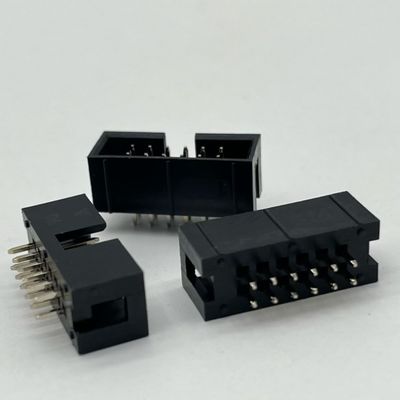 2.54mm trực tiếp hộp tiêu đề kết nối 12 pin IDC hộp tiêu đề 2x6p