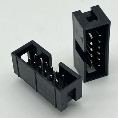 2.54mm trực tiếp hộp tiêu đề kết nối 12 pin IDC hộp tiêu đề 2x6p