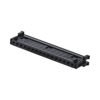 8 pin - 24 pin Single Row IDC Connector 2.54mm Pitch Black nữ FC Socket