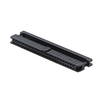 8 pin - 24 pin Single Row IDC Connector 2.54mm Pitch Black nữ FC Socket