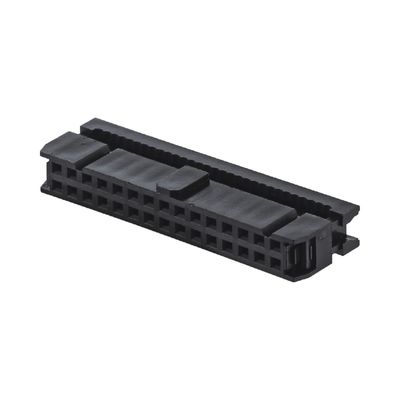 Đen vàng Palted IDC dây kết nối 6 - 64 pin nữ ổ cắm Cáp phẳng FC ổ cắm