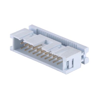 Vàng Tin Plating 2.54mm Box Header PBT đồng 6P - 64P IDC Board To Wire Connector
