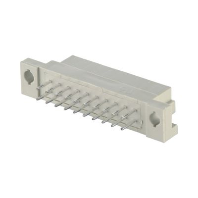 Đường thẳng nữ 2 hàng DIN 41612 kết nối 64 pin dọc PCB Đánh giá hiện tại 3A