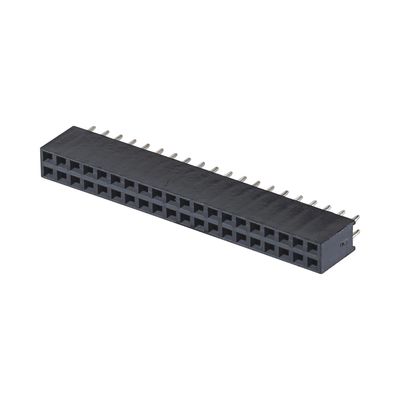 2.0mm H4.3mm DIP Header nữ thẳng dip 2x2 2x40pin nữ đầu đầu nối