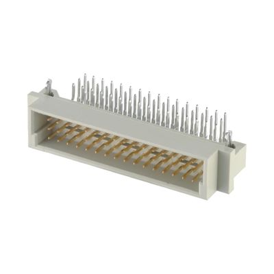 DIP Male Connector Din 41612 2.54mm thông qua lỗ 3 hàng nối PCB dọc