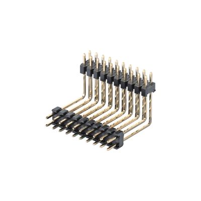 Custom 2.54mm Pitch Pin Header Connector Hai hàng 20 pin 80 pin thẳng dip