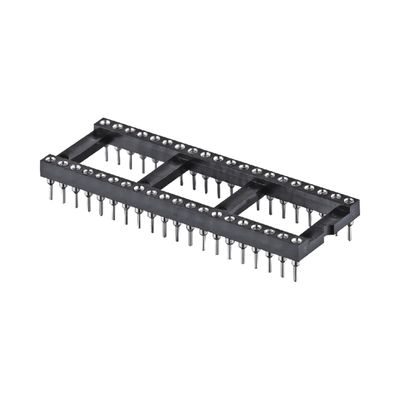 2.54mm nữ đầu pin tròn 8 pin 10 pin 18 pin 28 pin 32 pin 40 pin ổ cắm IC