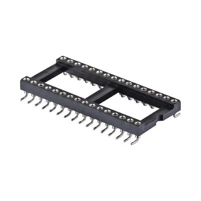 2.54mm nữ đầu pin tròn 8 pin 10 pin 18 pin 28 pin 32 pin 40 pin ổ cắm IC