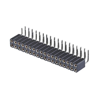 Bọc vàng đầu pin máy 2.54mm SMT SMD hai hàng góc phải PCB kết nối