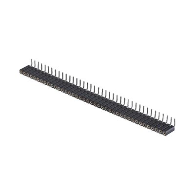 Bọc vàng đầu pin máy 2.54mm SMT SMD hai hàng góc phải PCB kết nối