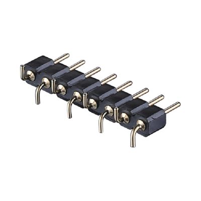 Bọc vàng đầu pin máy 2.54mm SMT SMD hai hàng góc phải PCB kết nối