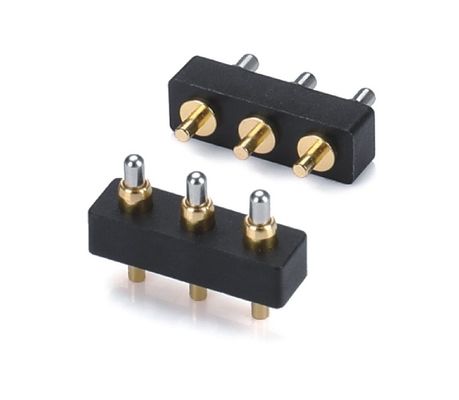 Đầu nối chân Pogo 1.27mm h1.5mm L8.0 Đầu nối bằng đồng mạ vàng loại nhúng 10 chân