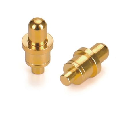 1A Bọc vàng 3-10u đồng Pogo Pin Xuân tải chiều cao 2.5mm Pin Contact Dip