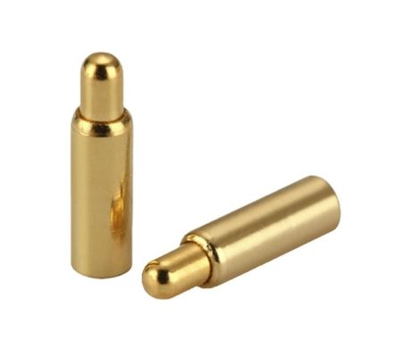 Đồng vàng mạ Pogo Pin Connector lực xuân hai đầu H6.0mm Smd loại