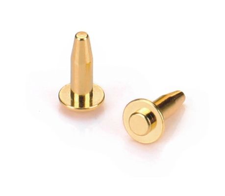2.0mm H3.8mm Pogo Pin Connector SMD Loại kim loại Pogo Pin Pad tùy chỉnh đường kính