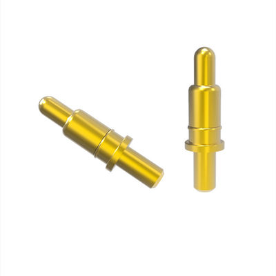 Đàn ông thông qua loại lỗ Lưỡi liềm Loaded Pin Connector đồng Pogo Pin 120g lực mùa xuân