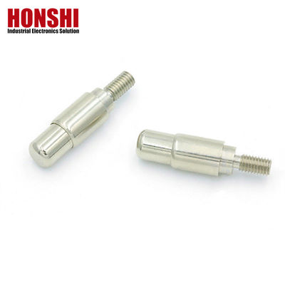 Máy kết nối pin Pogo bằng đồng tùy chỉnh Tin bọc xuân tải M3 Vít pin Pogo