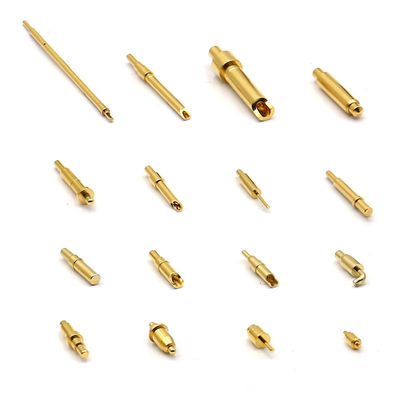 Máy kết nối pin Pogo bằng đồng tùy chỉnh Tin bọc xuân tải M3 Vít pin Pogo
