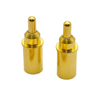 Năng lượng cao 9A pin đồng POGO Pin Connector thông qua lỗ PCB Spring Loaded Pin