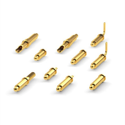 Năng lượng cao 9A pin đồng POGO Pin Connector thông qua lỗ PCB Spring Loaded Pin