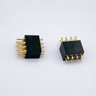 Custom 1.27mm Pitch 8Pin Spring Loaded POGO Pin Connector cho các kết nối bền