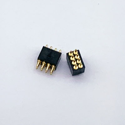Custom 1.27mm Pitch 8Pin Spring Loaded POGO Pin Connector cho các kết nối bền