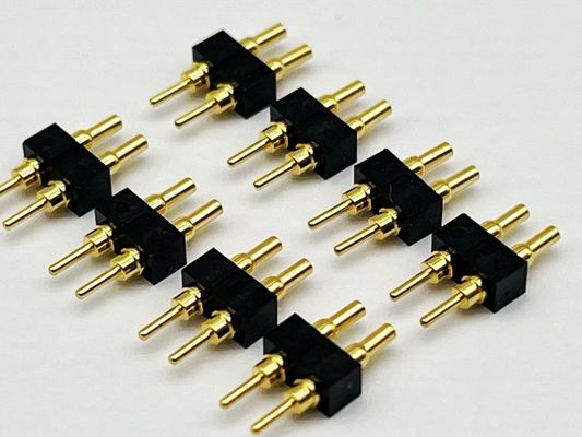Custom 1.27mm Pitch 8Pin Spring Loaded POGO Pin Connector cho các kết nối bền