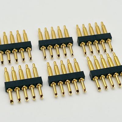 Load Type Pogo Pin Connector 2.54mm Pitch 1x5P Nam Loaded Pogo Pin