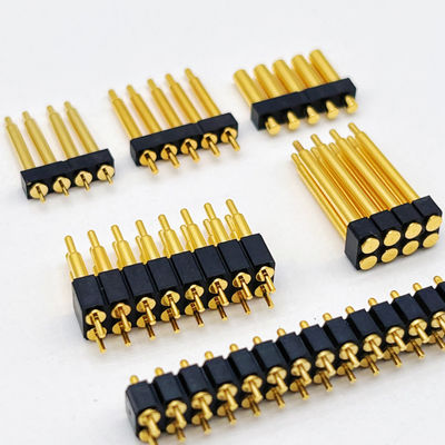Load Type Pogo Pin Connector 2.54mm Pitch 1x5P Nam Loaded Pogo Pin